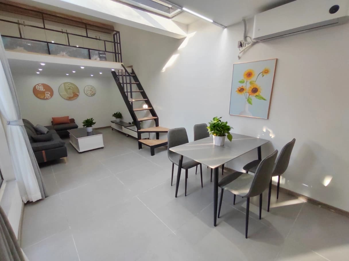 Yonghegong, No. 8 Qian Yongkang Wuxiang, South-Facing Loft, 1 Bdr, Near Subway