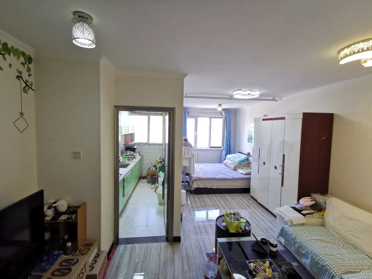 Near Yizhuang, Fuli Shangyueju District D, Large 1 Bdr, 53㎡, Fully Furnished